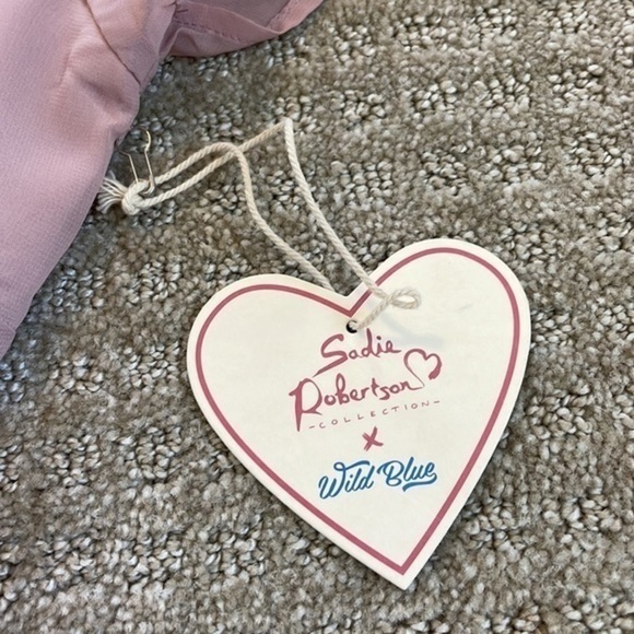 Wild Blue - Sadie Robertson Collection - Dusty Pink Ruffle Criss Cross Dress - Picture 5 of 5